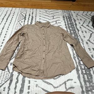 (!!) Rayon button down shirt, Uniqlo size XS